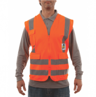 CHALECO SUPERVISOR RFX NARANJA UPF25