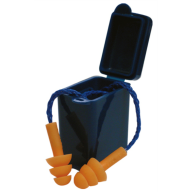 PROTECTOR DE OIDOS EP-T06 PLUG SILICONA CON CORDON EN C